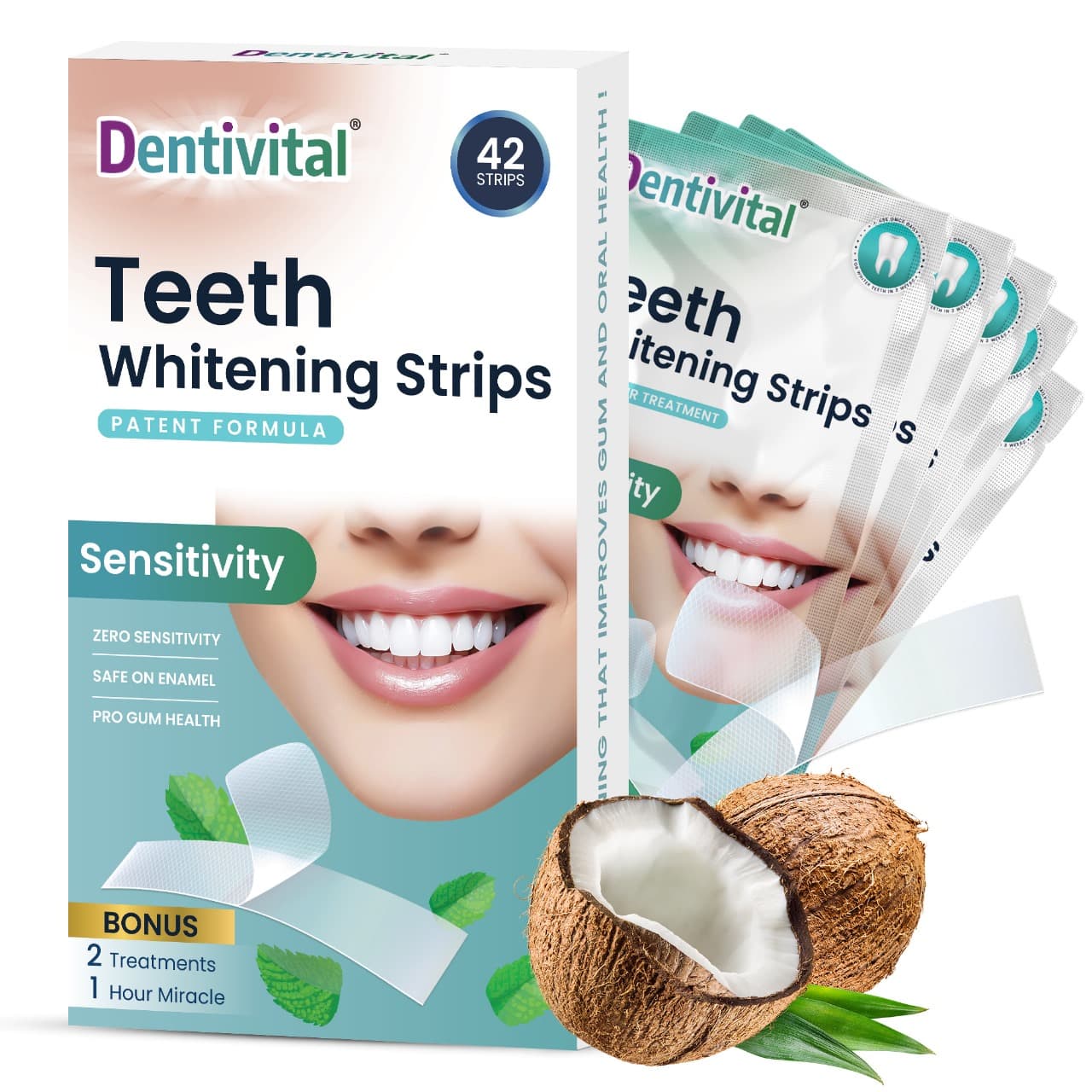 42 PCs Teeth whitening Strips